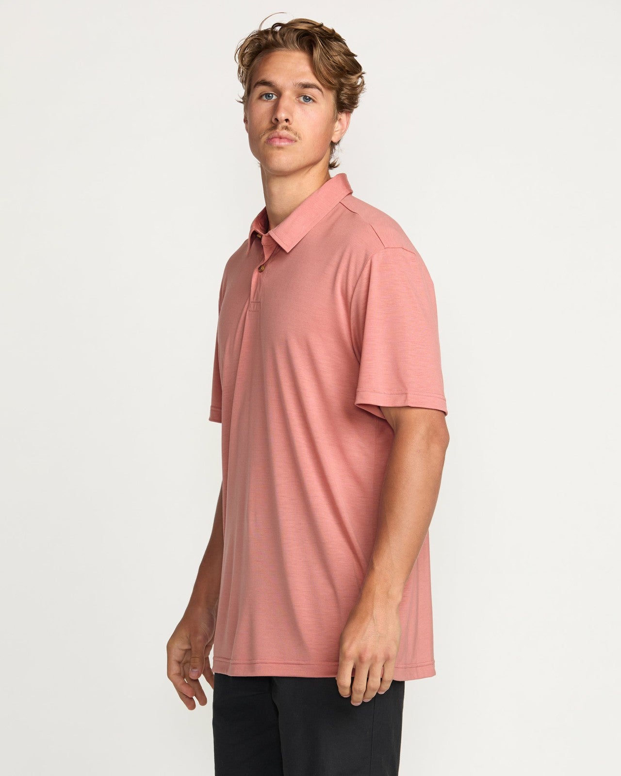Eclipse Short Sleeve Polo Shirt | Dust Red Billabong