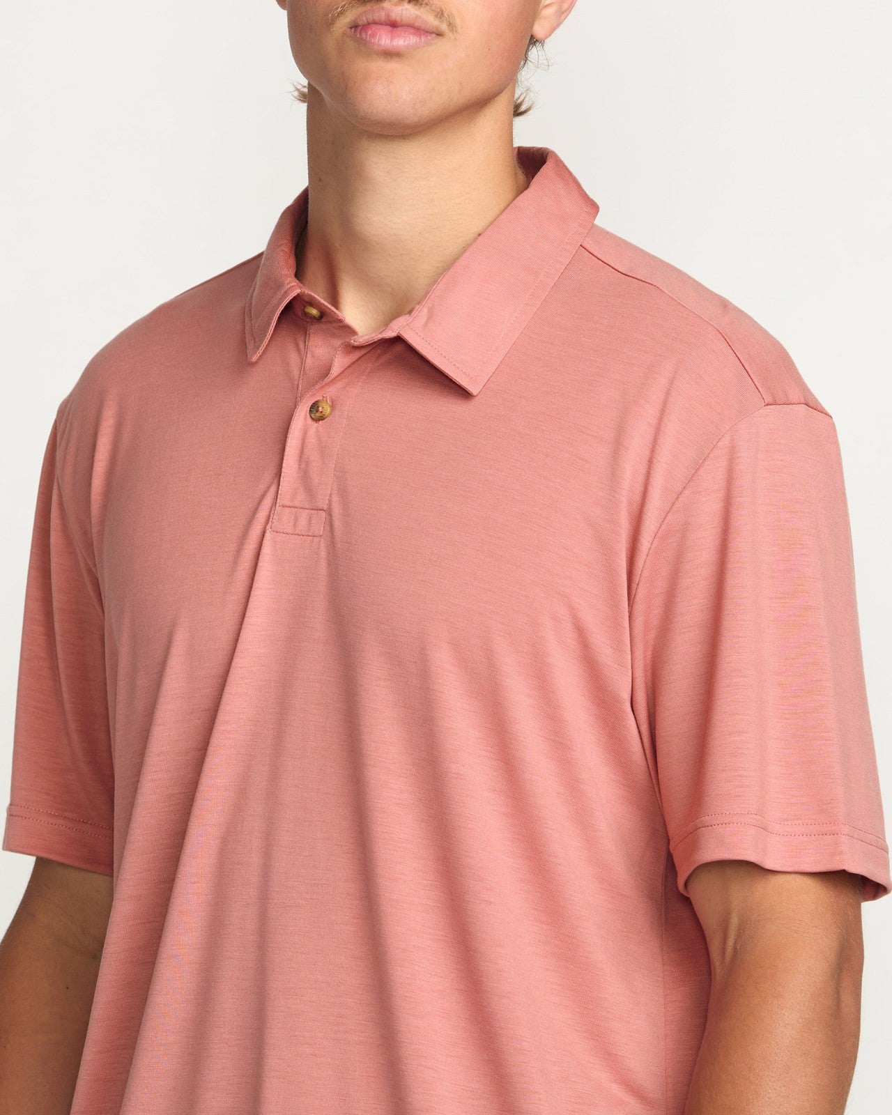 Eclipse Short Sleeve Polo Shirt | Dust Red Billabong