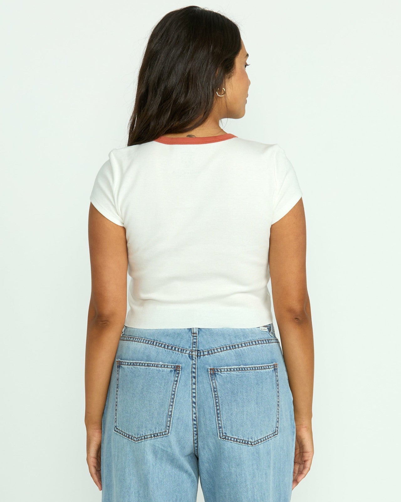 Electric Feeling Tee | Salt Crystal Billabong