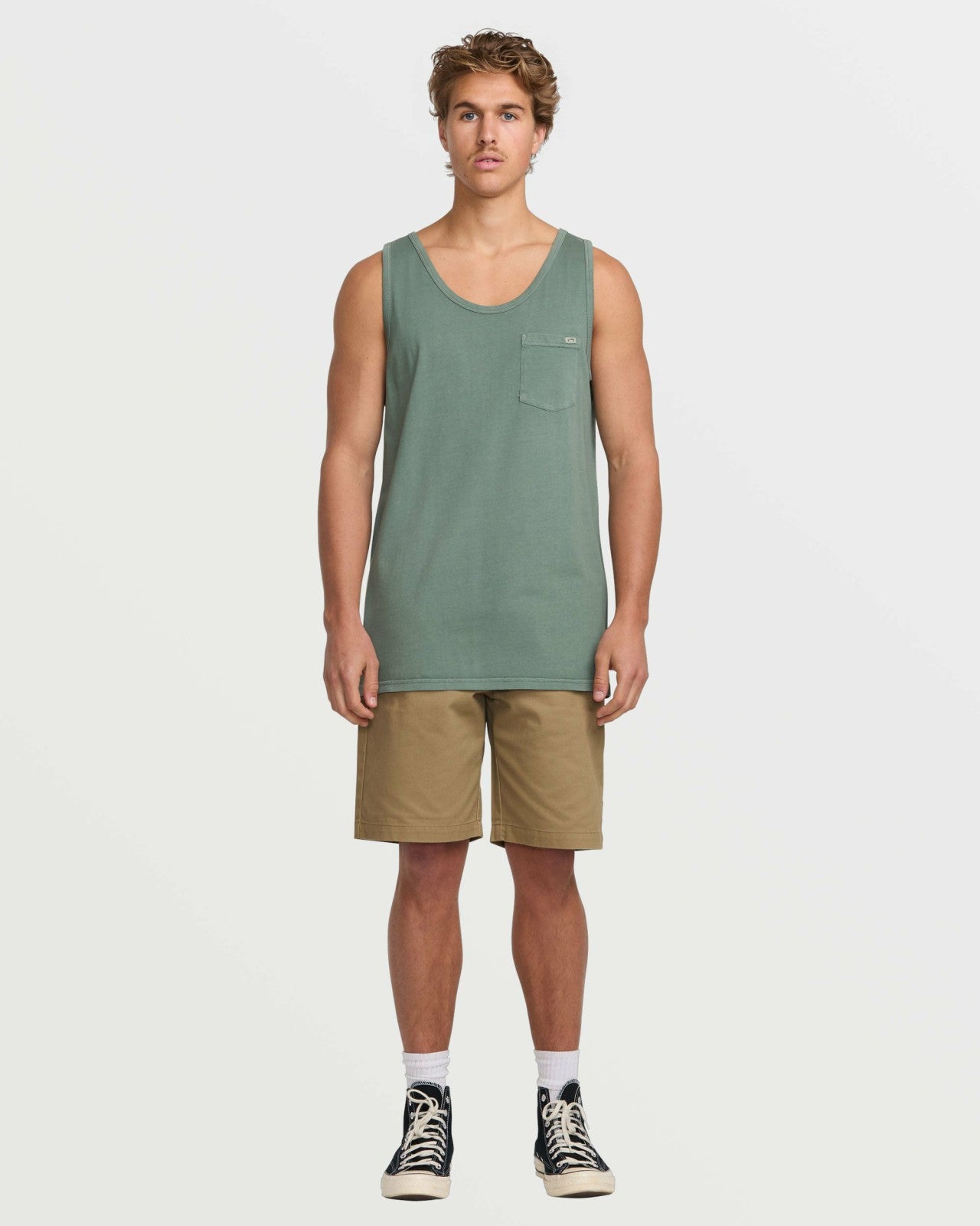 Essential Premium Wave Wash Tank | Dark Slate Billabong