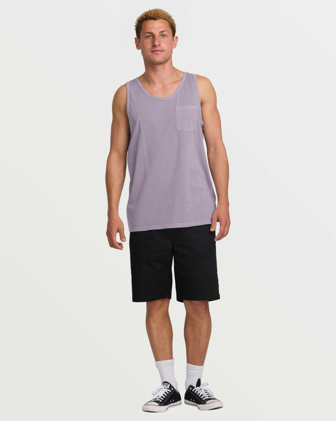 Essential Premium Wave Wash Tank | Light Purple Billabong