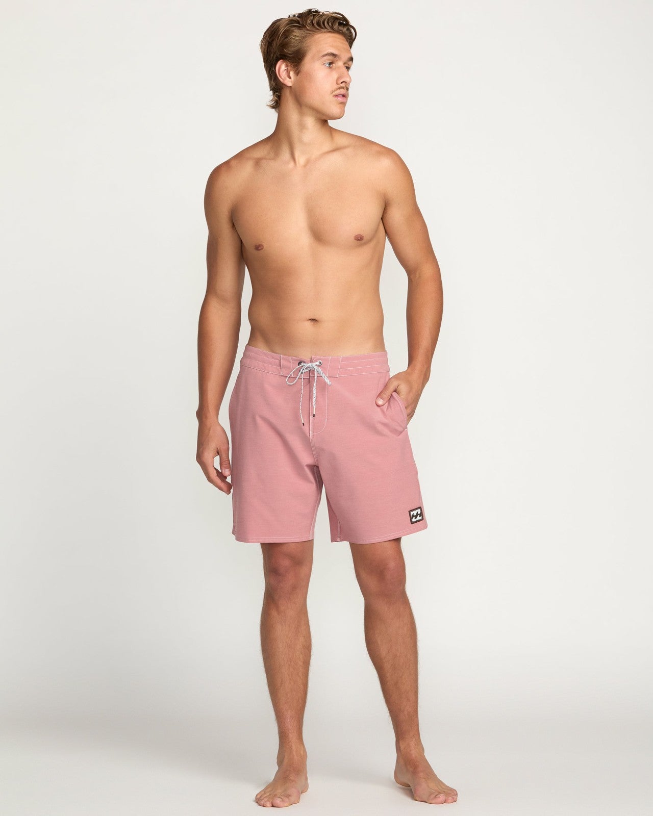 Every Other Day Lo Tide 18" Boardshorts | Dusty Rose Billabong
