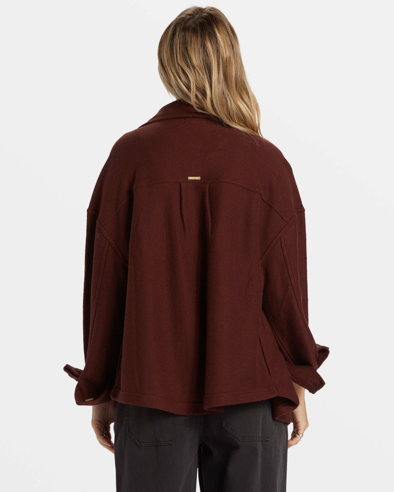 Everytime Oversized Shacket | Choc Chip Billabong