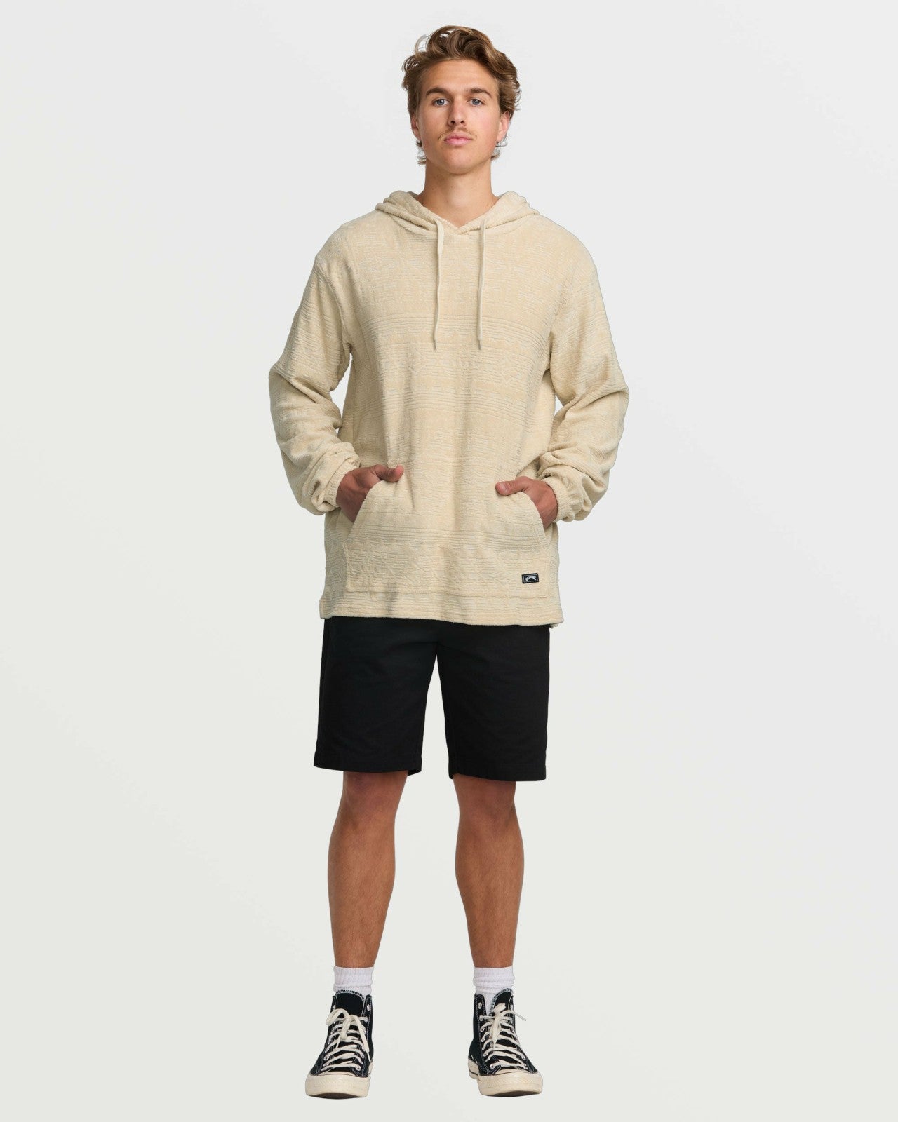 Flecker Jacquard Pullover Sweatshirt | Chino Billabong