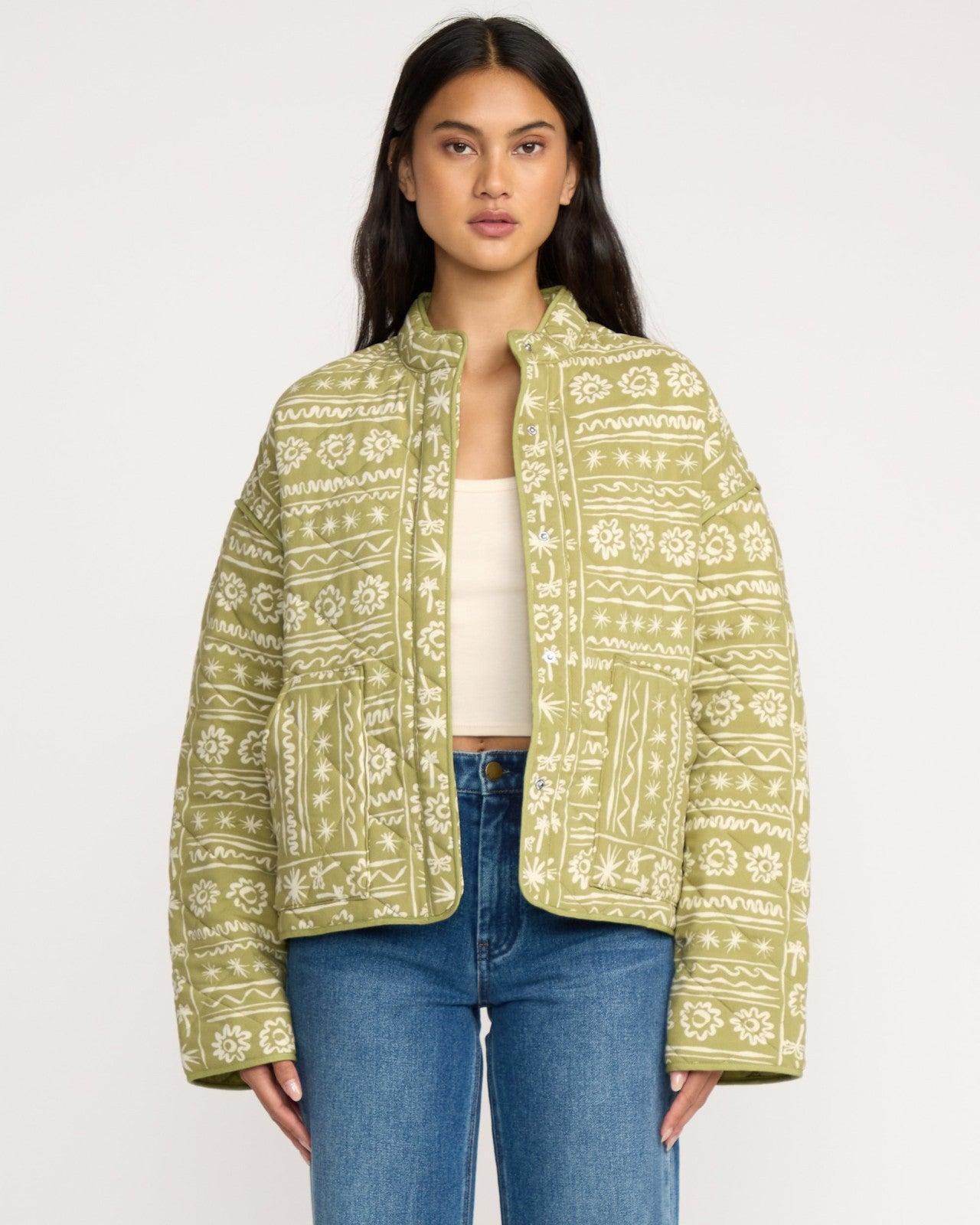 Folk Story Jacket | Green Tea Billabong