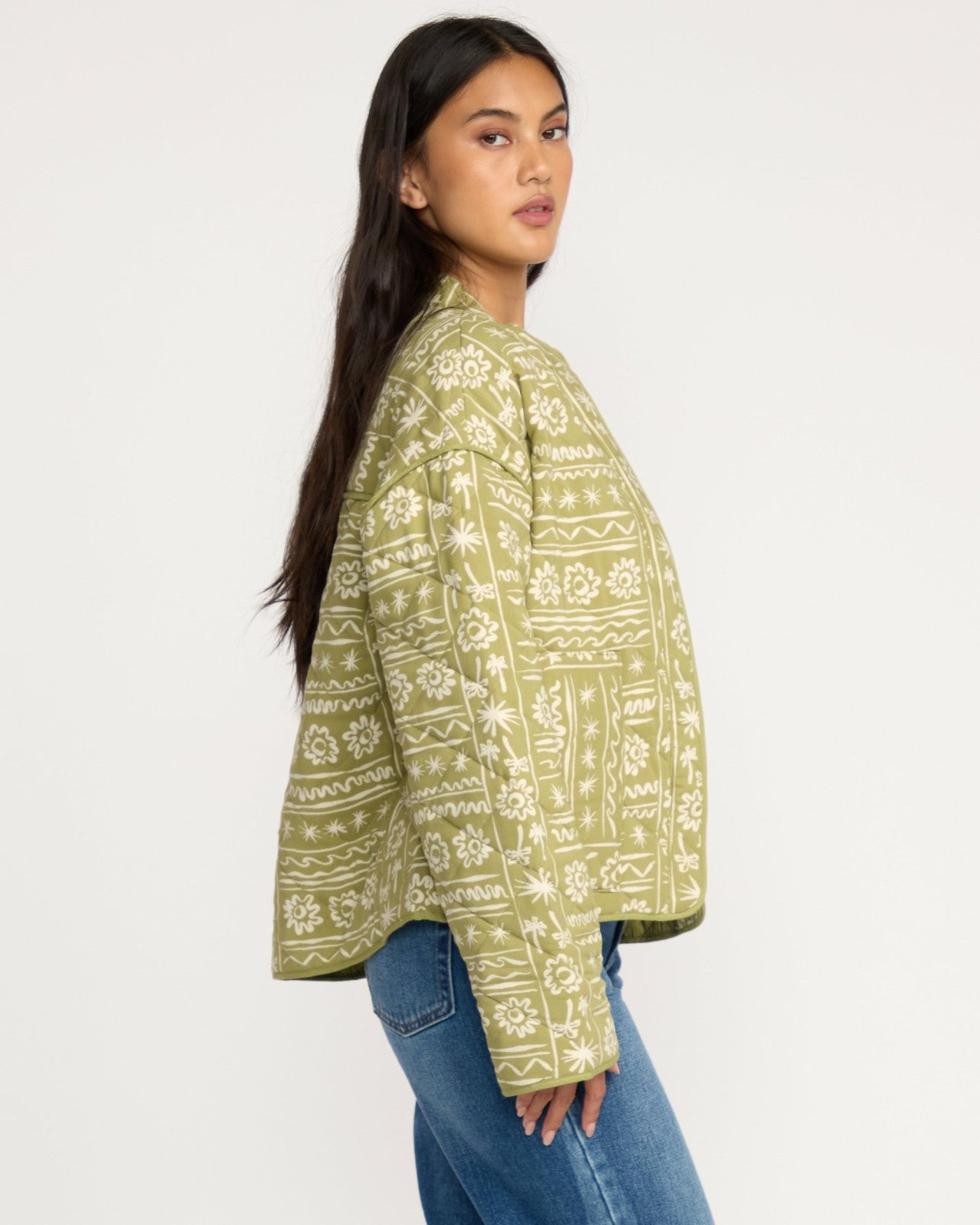 Folk Story Jacket | Green Tea Billabong