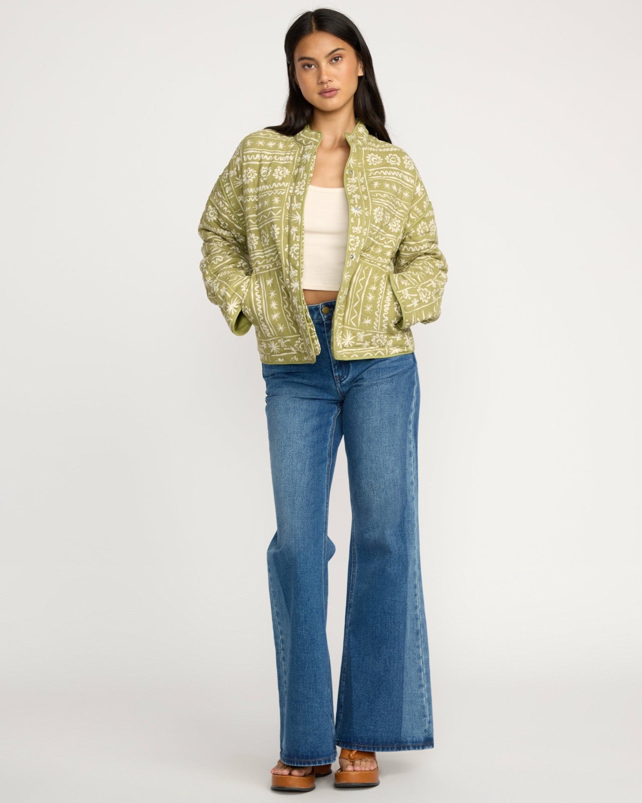 Folk Story Jacket | Green Tea Billabong