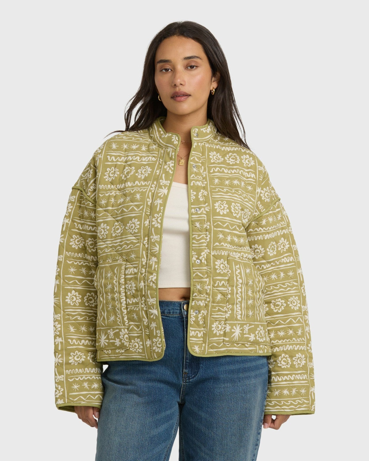 Folk Story Jacket | Green Tea Billabong