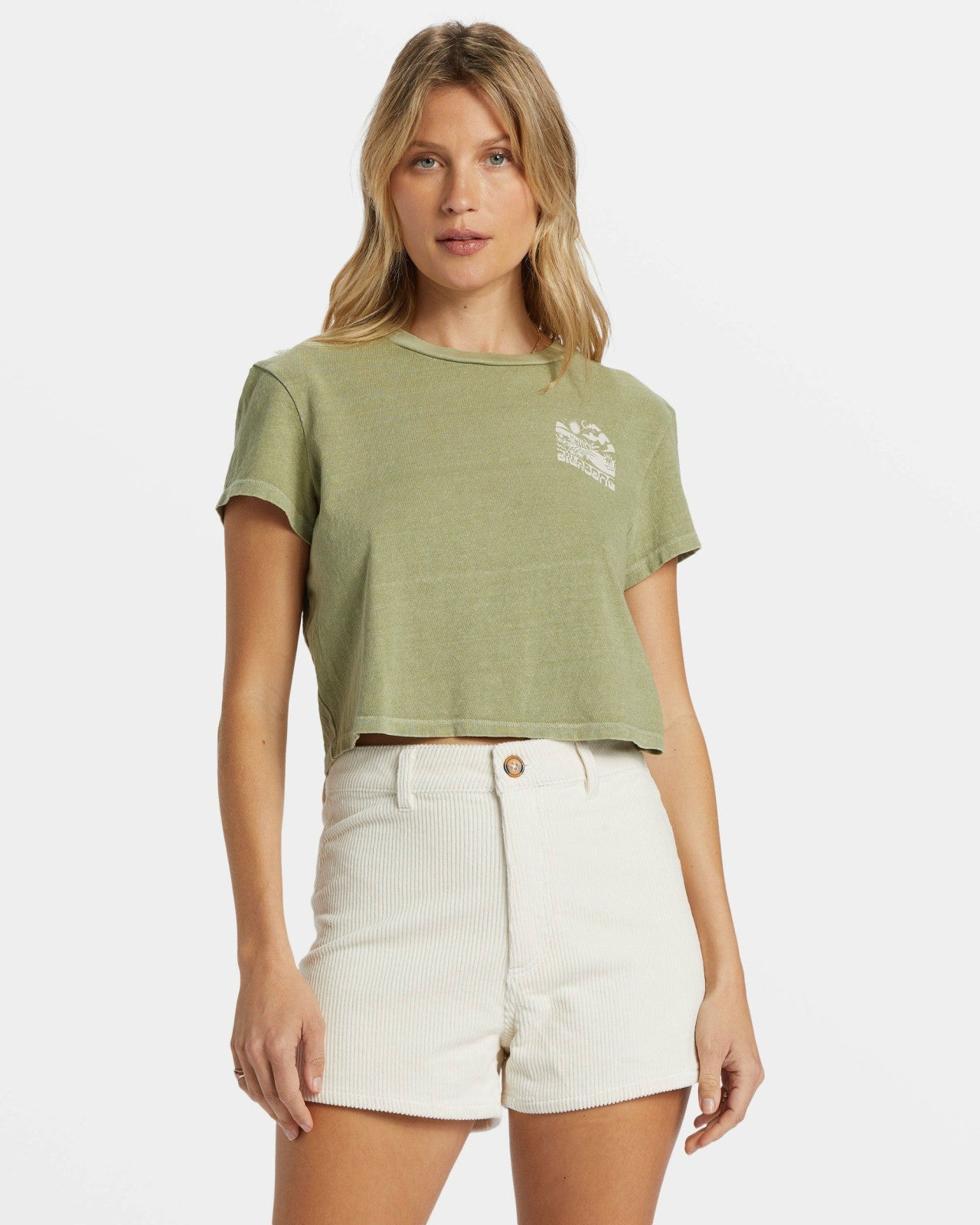 Free Fall Corduroy Shorts | White Cap Billabong