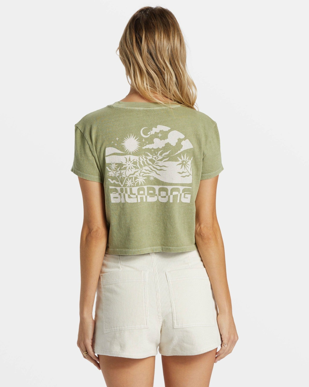 Free Fall Corduroy Shorts | White Cap Billabong