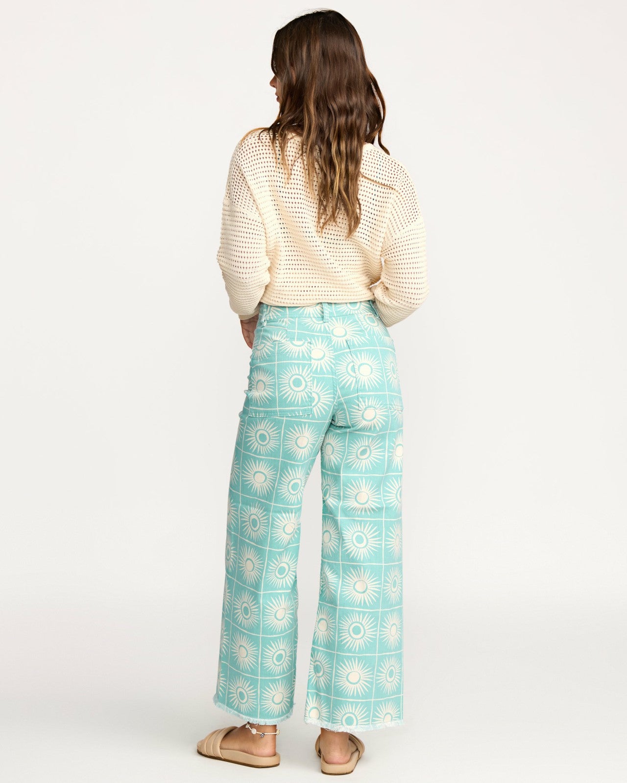 Free Fall Printed Twill Pants | Misty Blue Billabong