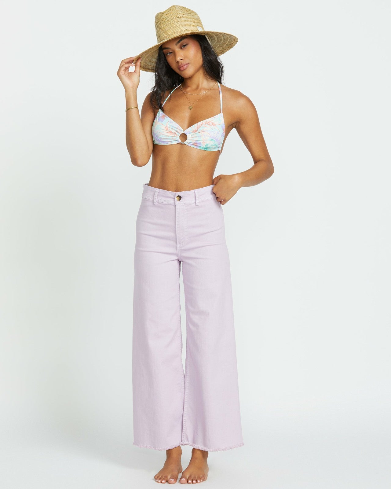 Free Fall High-Waist Pants | Amethyst Smoke Billabong