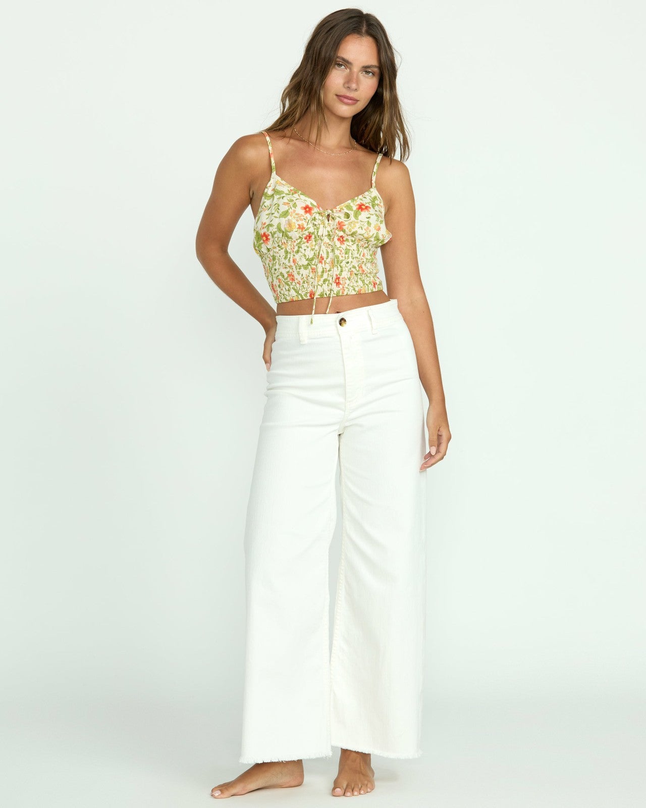 Free Fall High-Waist Pants | Salt Crystal 1 Billabong