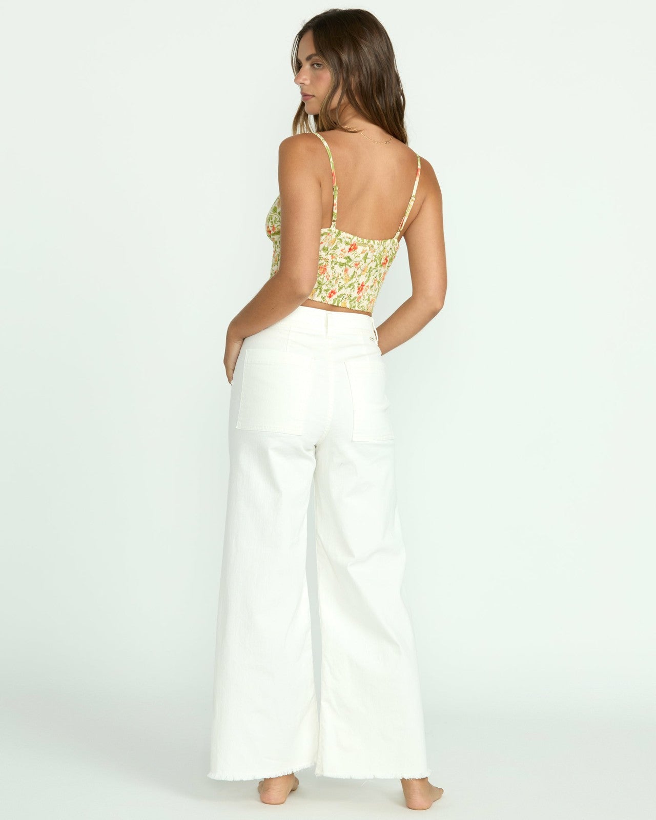 Free Fall High-Waist Pants | Salt Crystal 1 Billabong