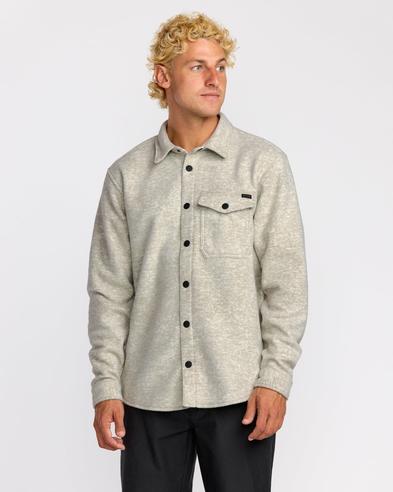 Furnace Long Sleeve Flannel Shirt | Gravel Billabong