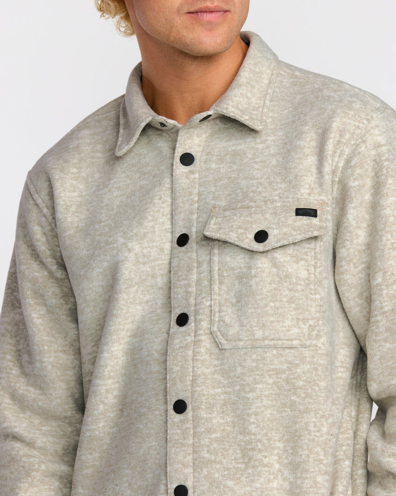 Furnace Long Sleeve Flannel Shirt | Gravel Billabong
