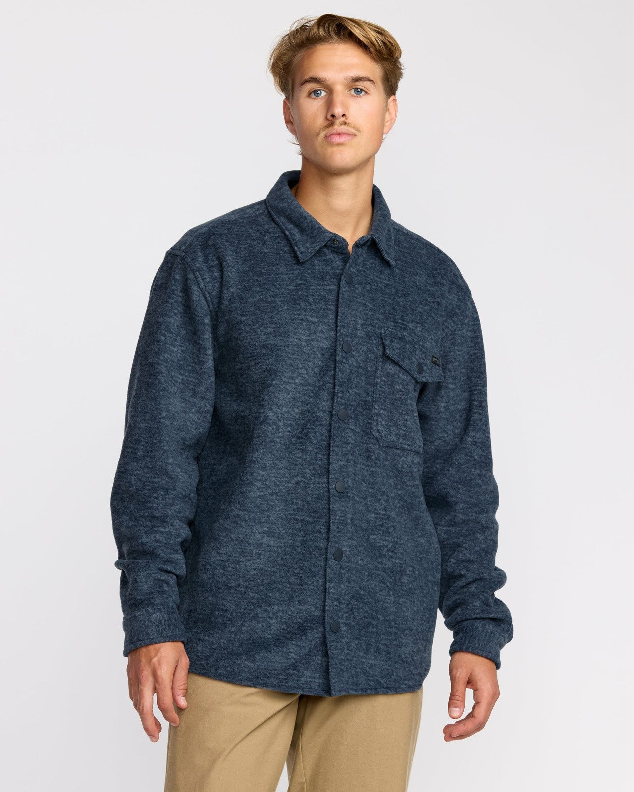 Furnace Long Sleeve Flannel Shirt | Navy Billabong