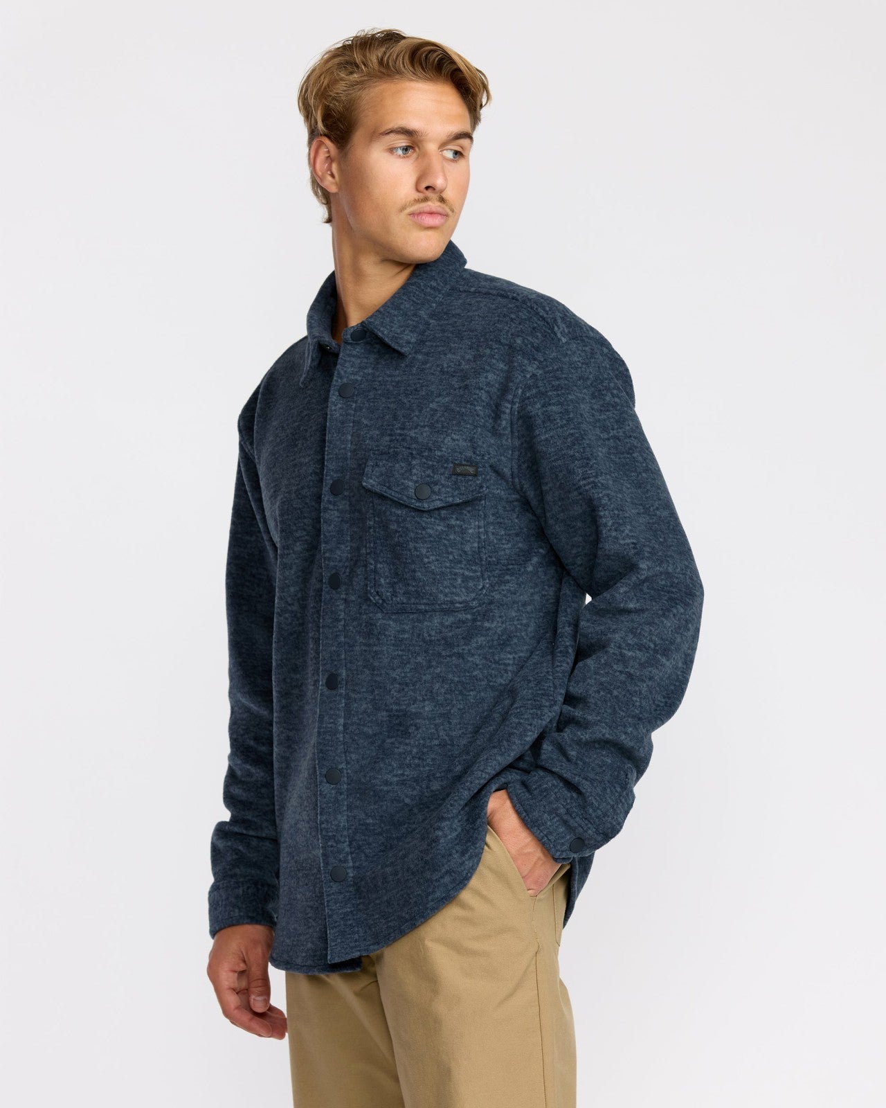 Furnace Long Sleeve Flannel Shirt | Navy Billabong