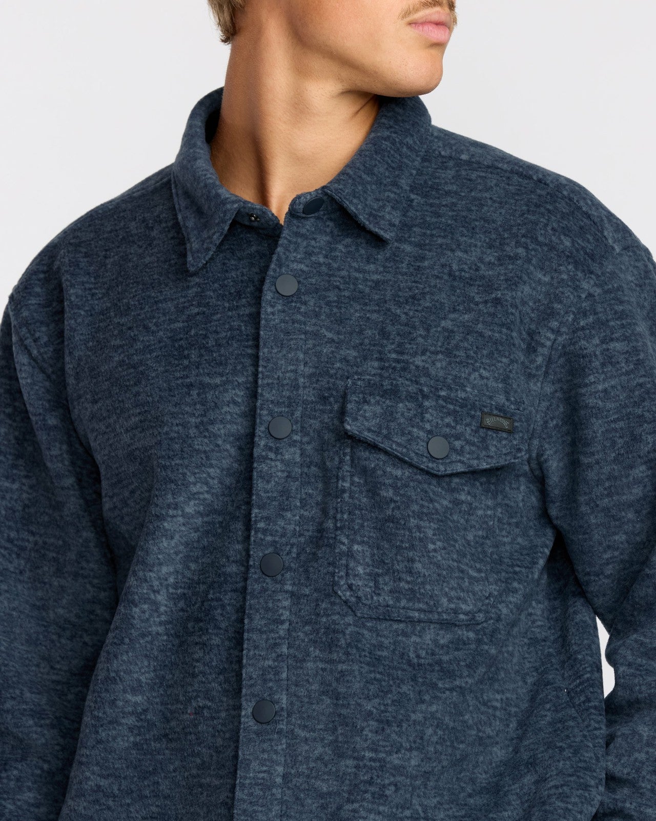 Furnace Long Sleeve Flannel Shirt | Navy Billabong