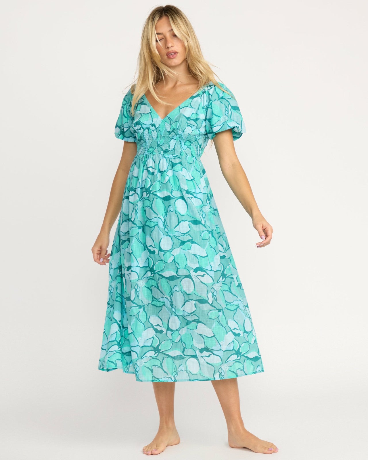 Go Coastal Midi Dress | Blue Bird Billabong