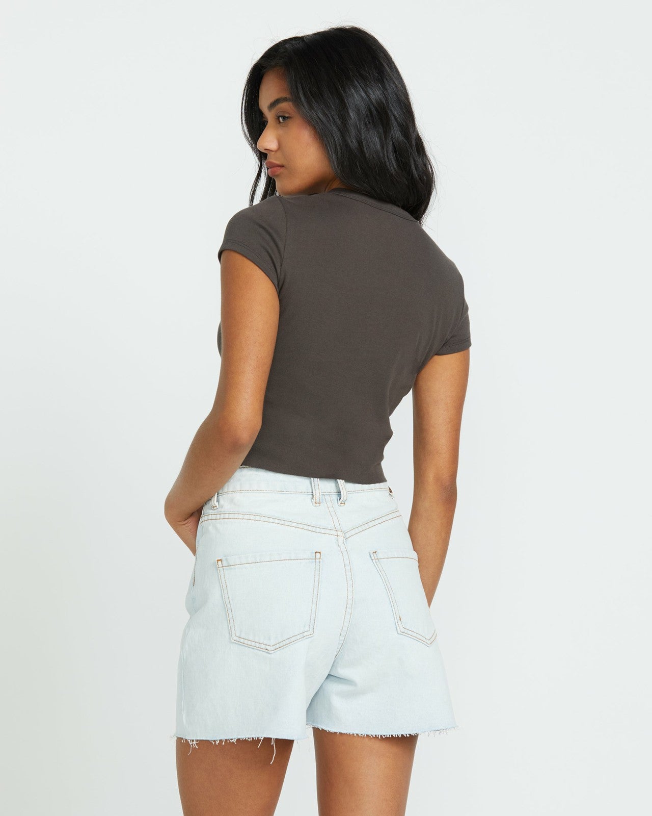 Goes Around Tee | Off Black Billabong