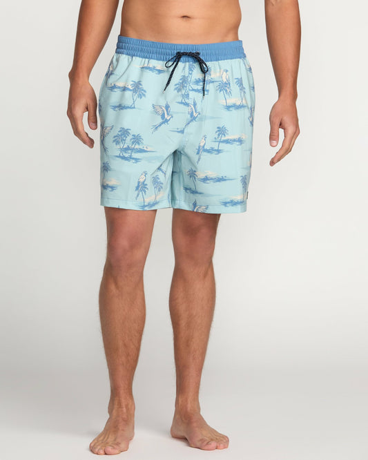 Good Times Laybacks 16" Trunks | Dusty Blue Billabong
