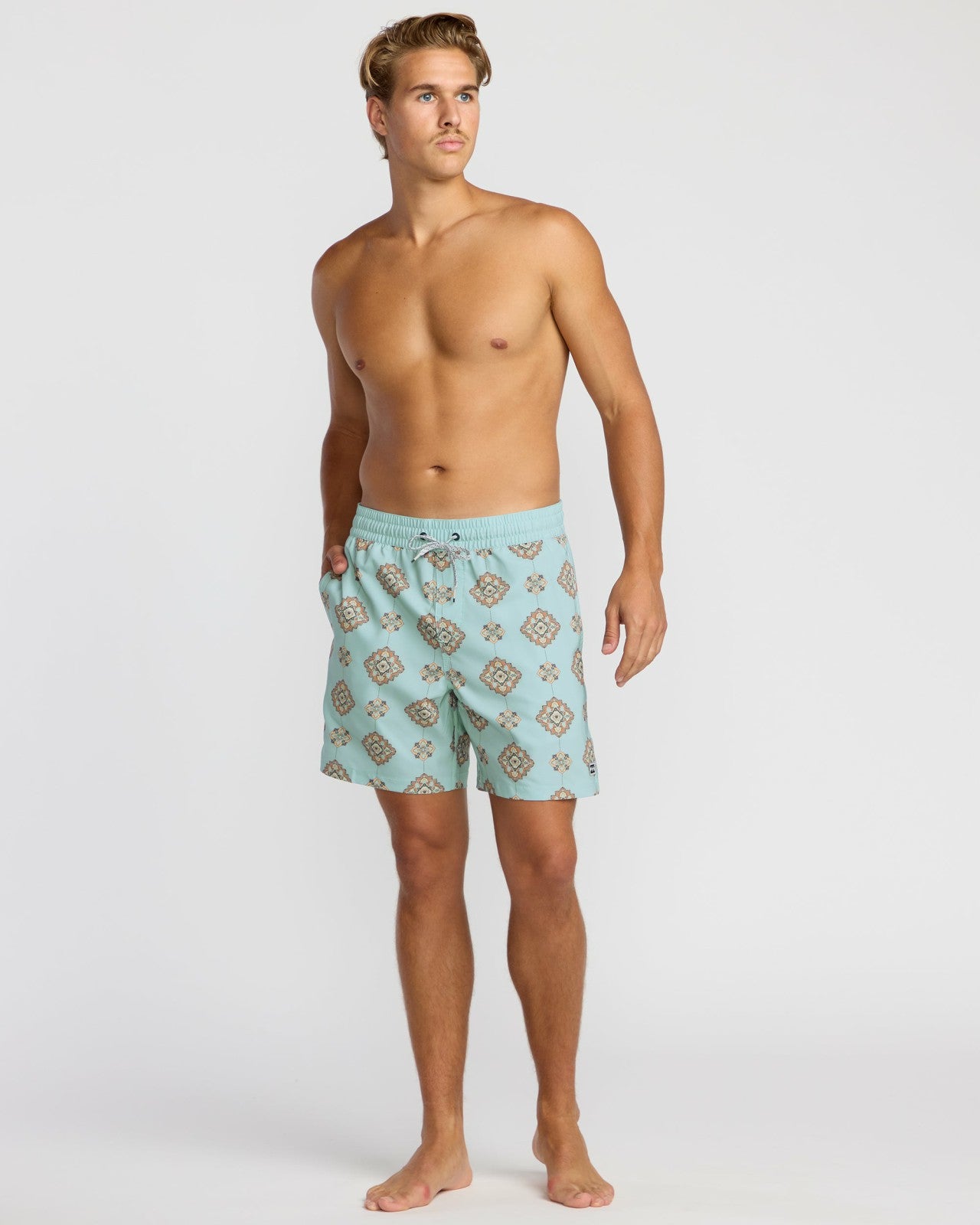 Good Times Layback 16" Trunks | Light Blue Billabong