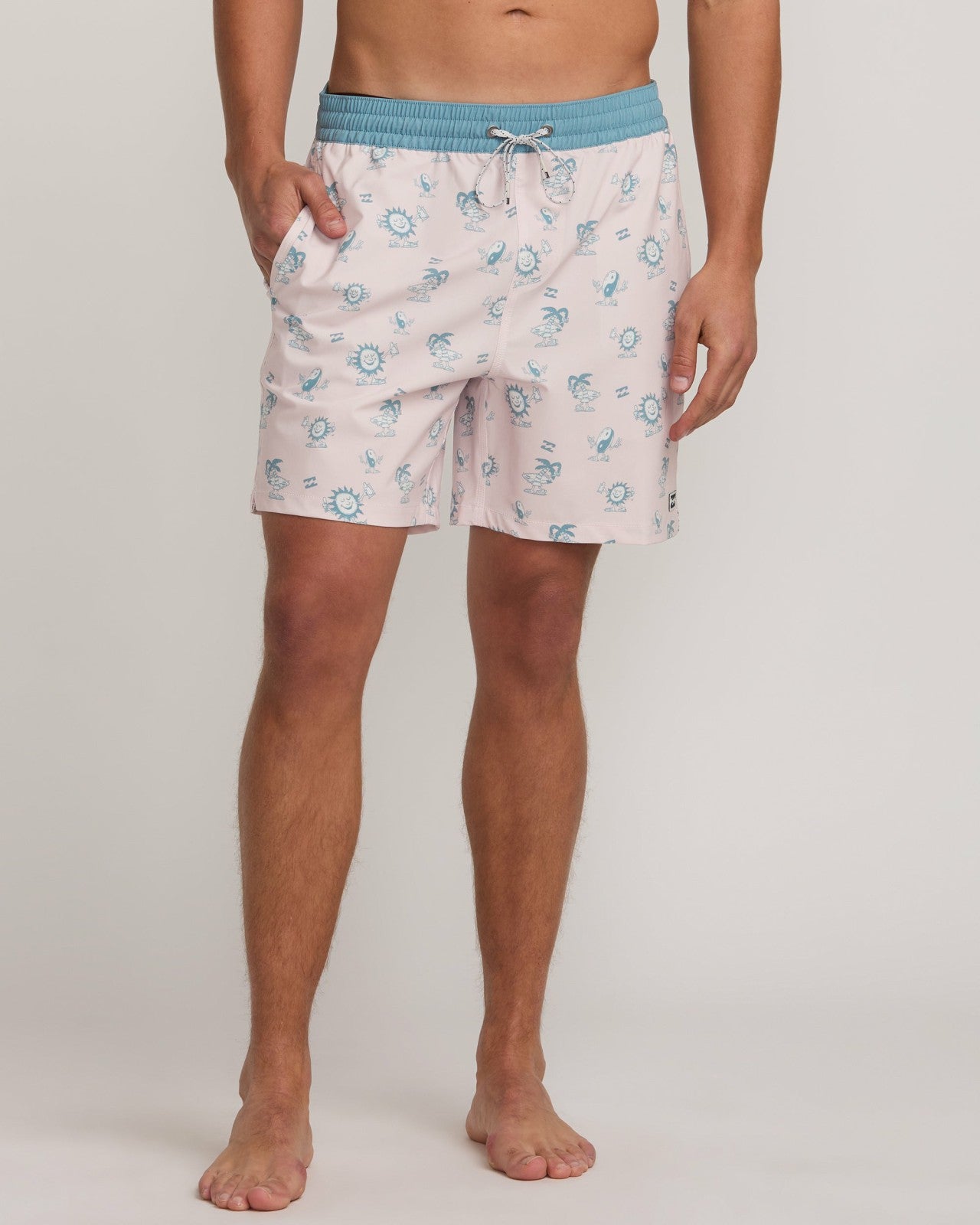 Good Times Laybacks 16" Trunks | Light Pink Billabong