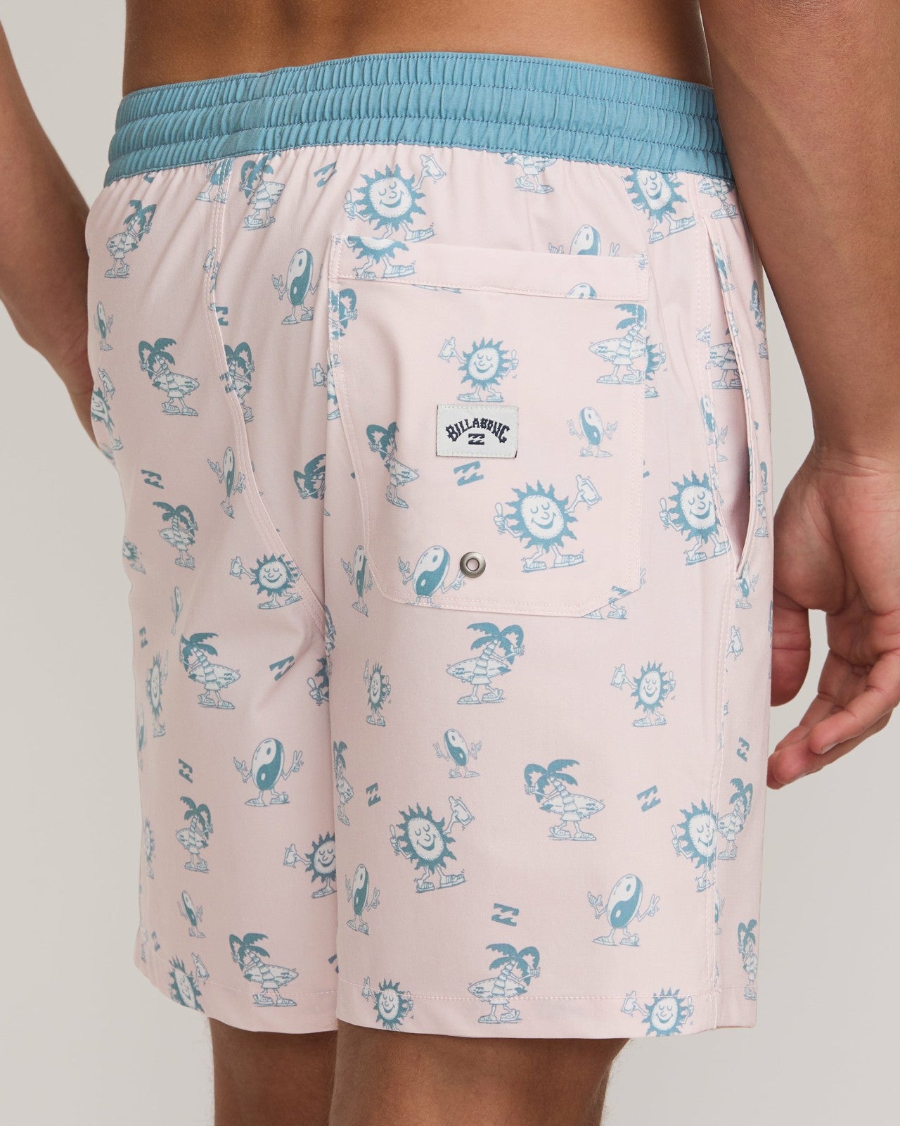 Good Times Laybacks 16" Trunks | Light Pink Billabong