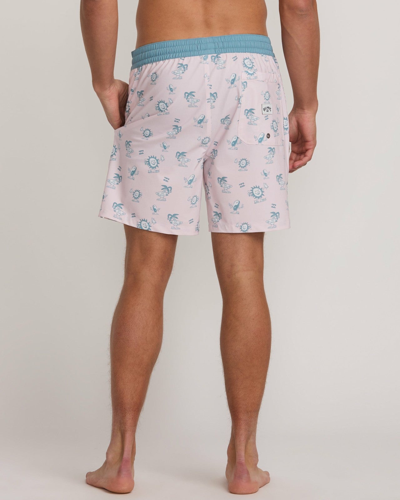 Good Times Laybacks 16" Trunks | Light Pink Billabong