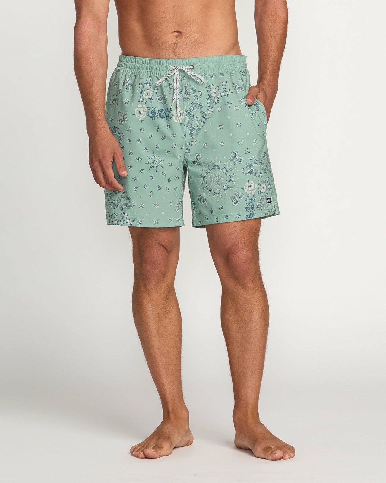 Good Times Laybacks 16" Trunks | Mist Green Billabong