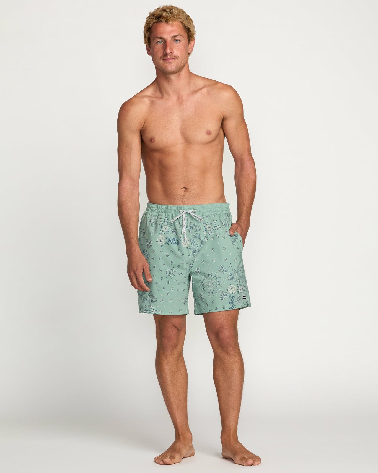 Good Times Laybacks 16" Trunks | Mist Green Billabong