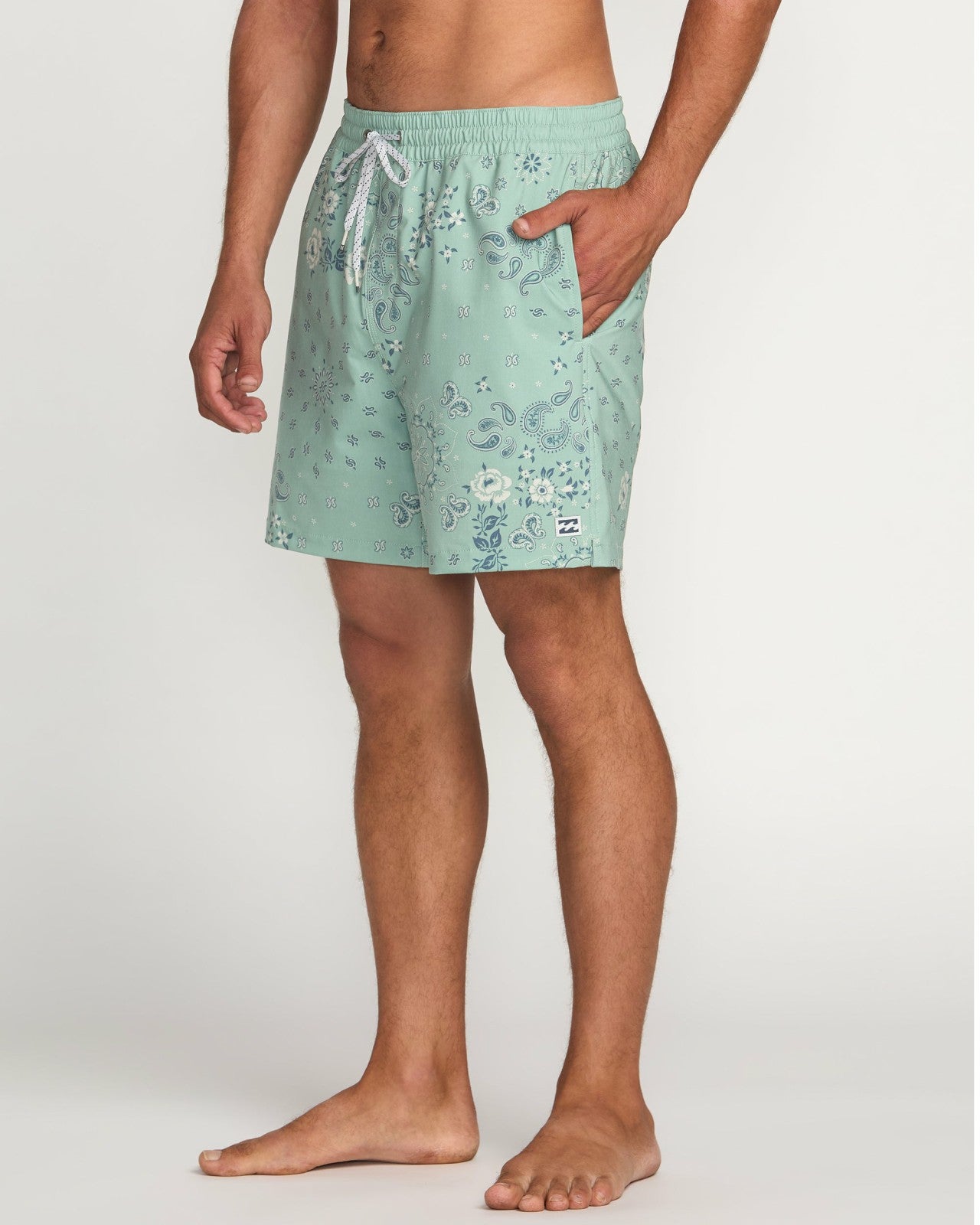 Good Times Laybacks 16" Trunks | Mist Green Billabong