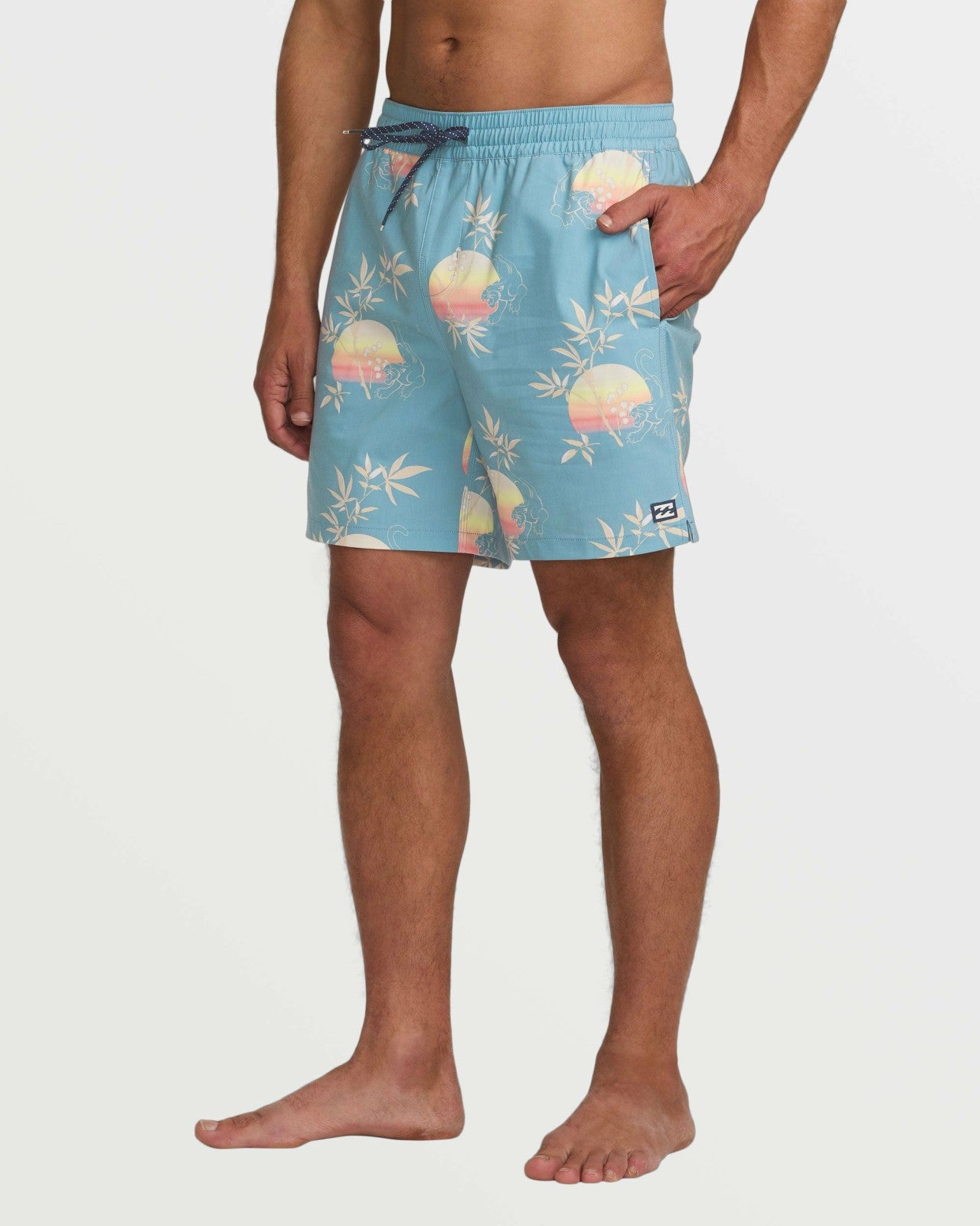 Good Times Laybacks 16" Trunks | Washed Blue Billabong