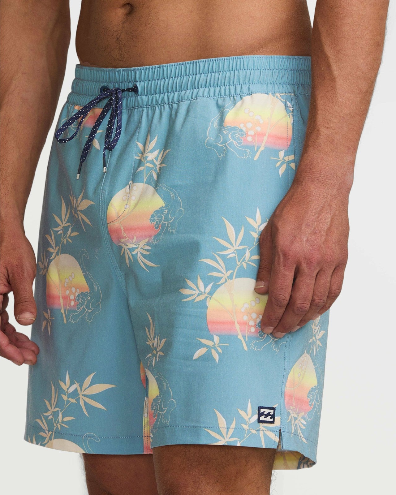 Good Times Laybacks 16" Trunks | Washed Blue Billabong