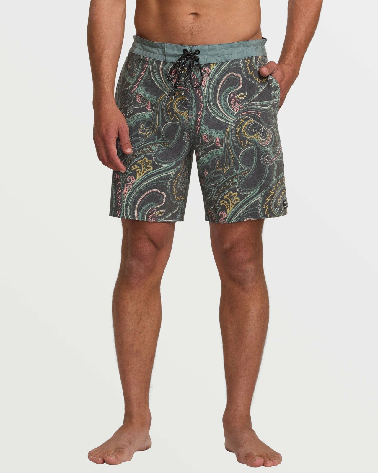 Good Times Lo Tide 18" Boardshorts | Dark Slate Billabong
