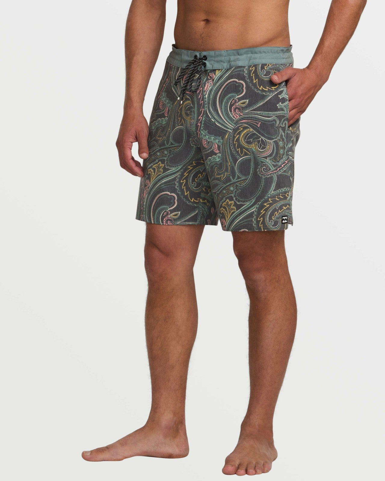 Good Times Lo Tide 18" Boardshorts | Dark Slate Billabong