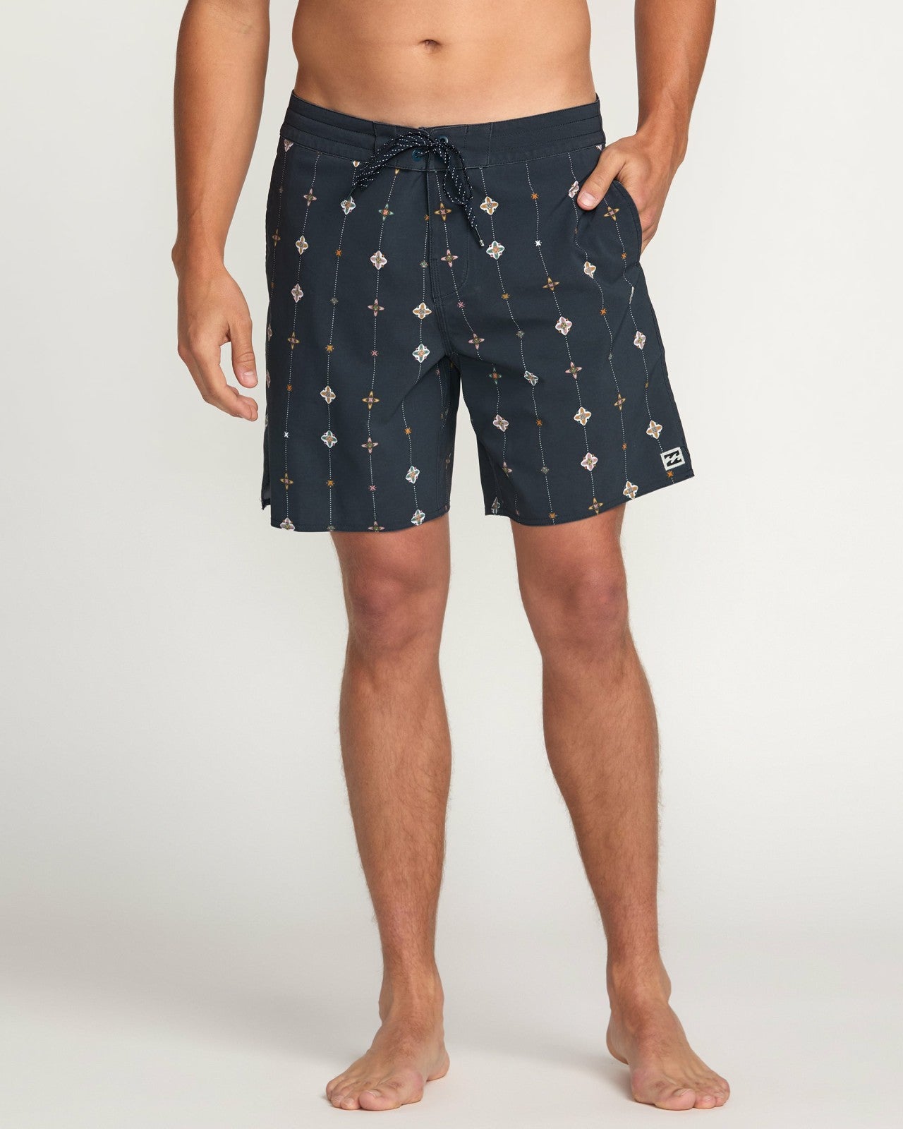 Good Times Lo Tide 18" Boardshorts | Navy Billabong