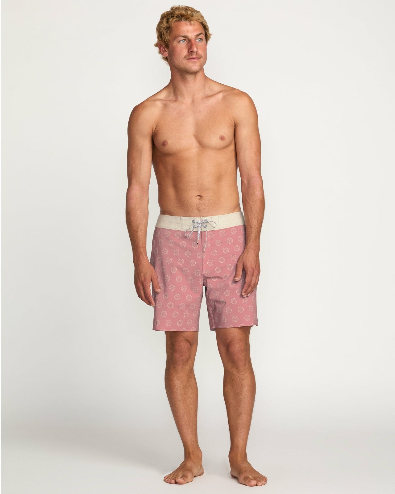 Good Times Pro Performance 18" Boardshorts | Dusty Rose Billabong