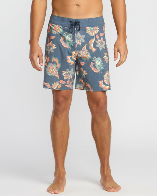Good Times Pro Performance 18" Boardshorts | Midnight Blue Billabong