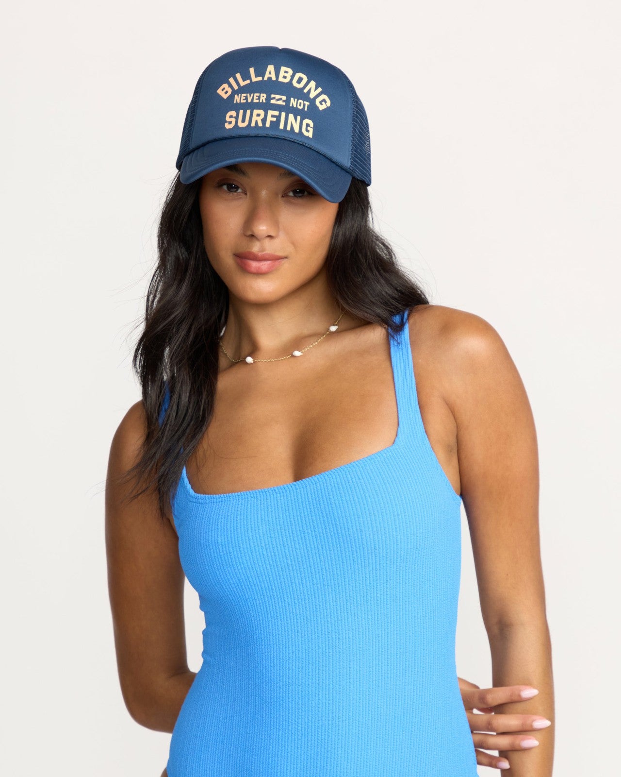 Grandpa Trucker Hat | Navy Billabong