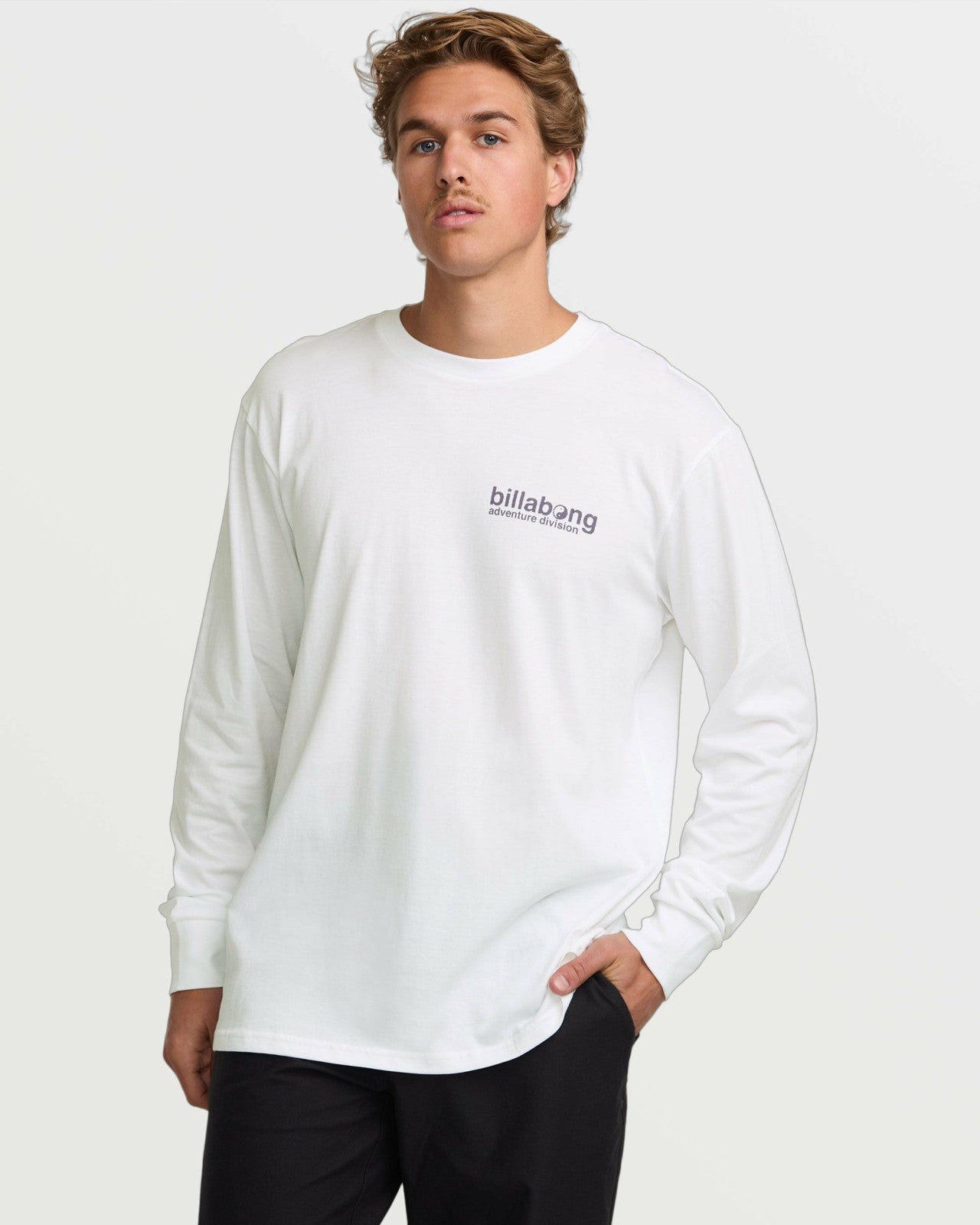 Grow A/Div Long Sleeve Tee | White Billabong