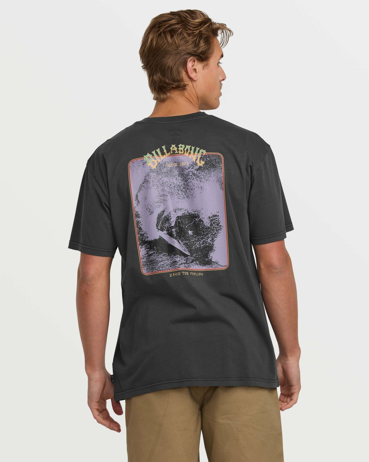 Hack Premium Wave Wash Tee | Washed Black Billabong