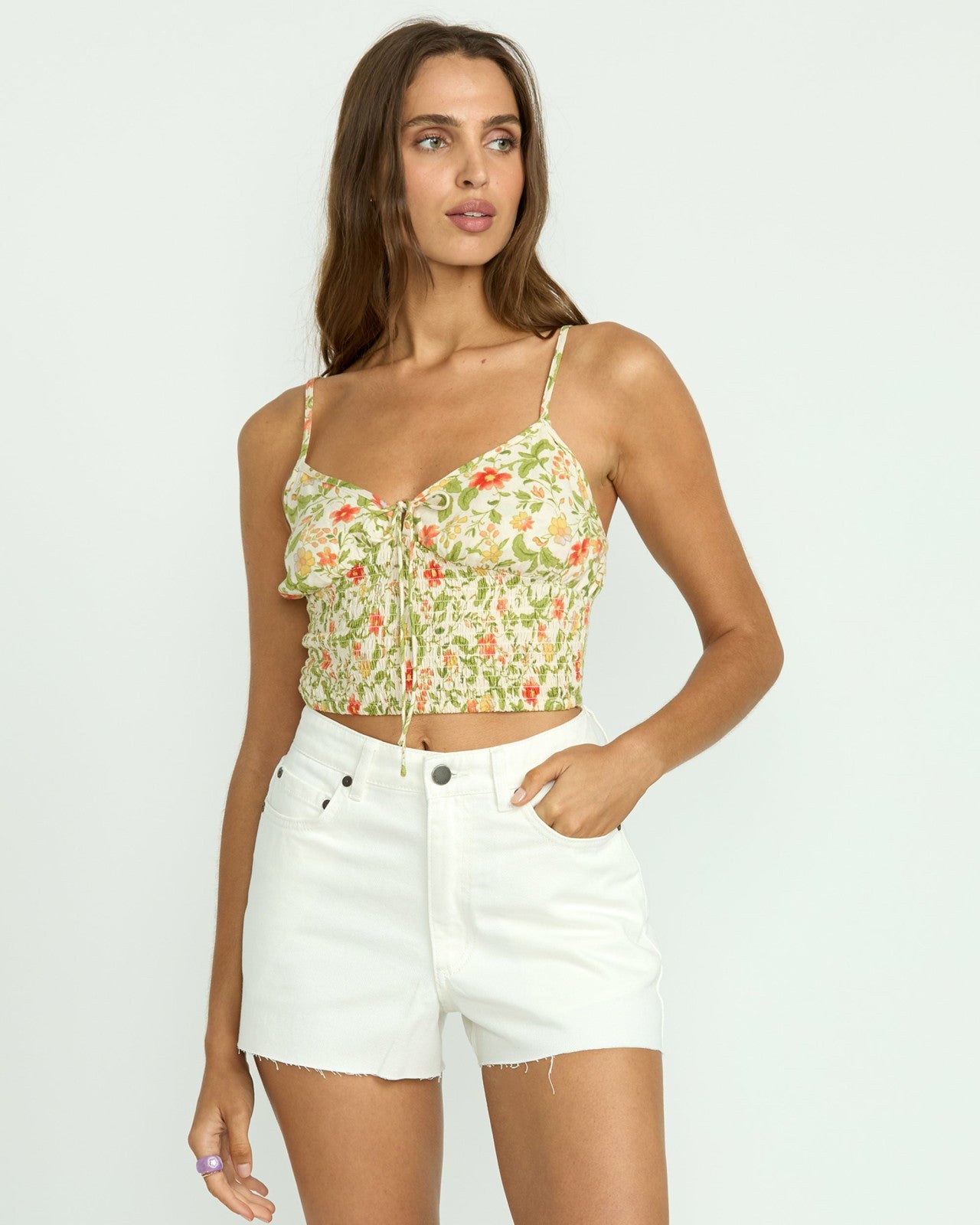 High Tides Denim Shorts | Salt Crystal Billabong