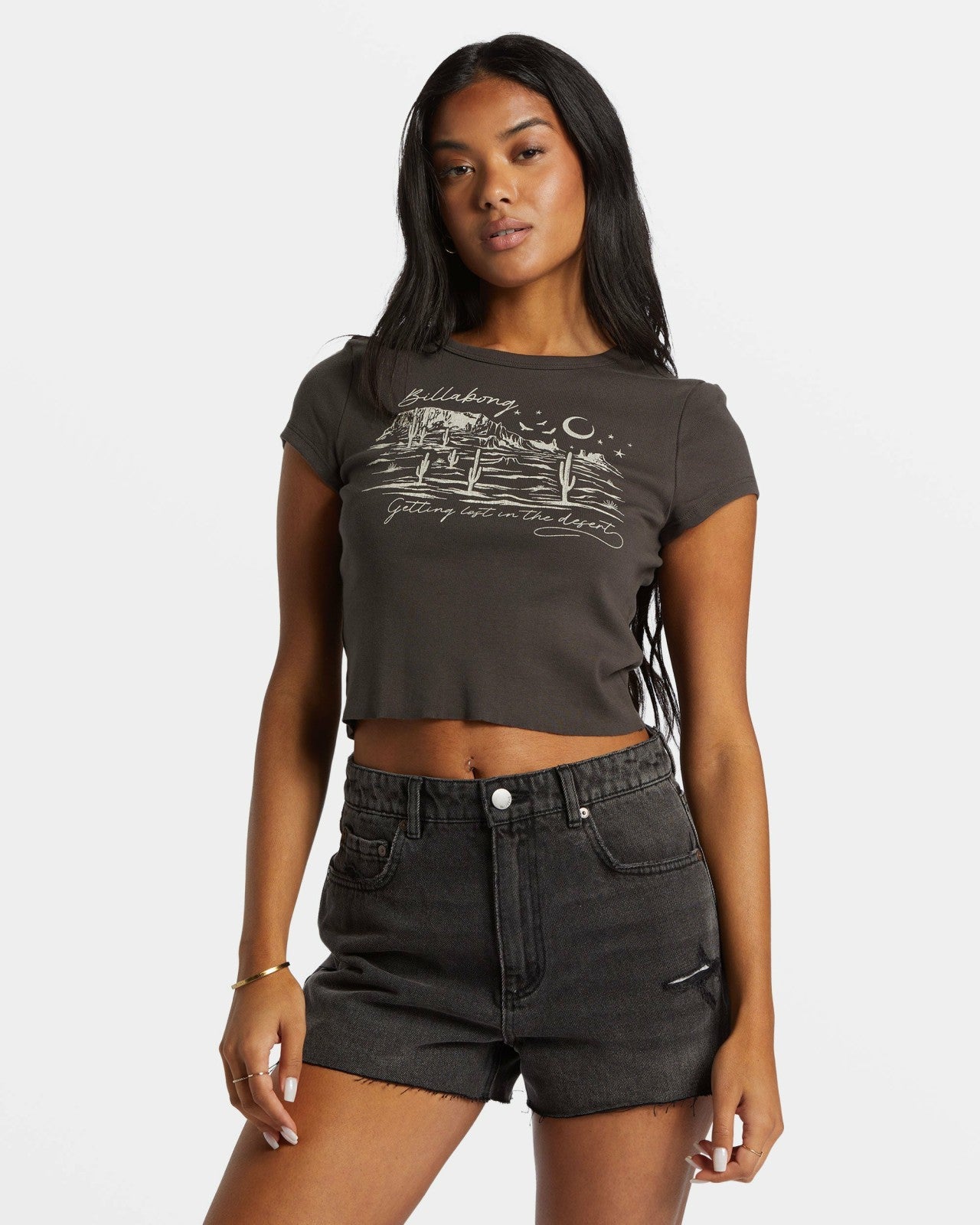 High Tides Denim Shorts | Fade To Black Billabong