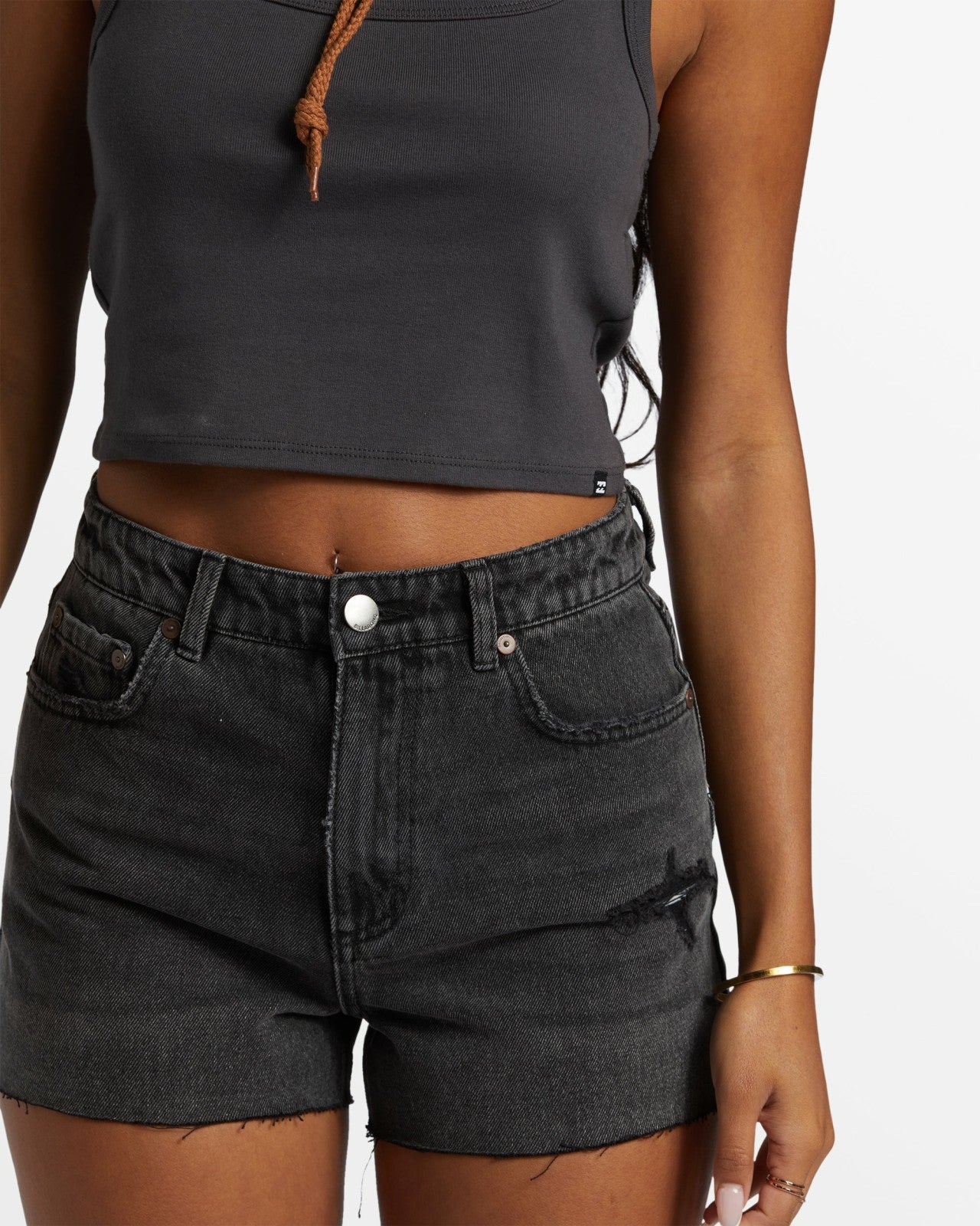 High Tides Denim Shorts | Fade To Black Billabong