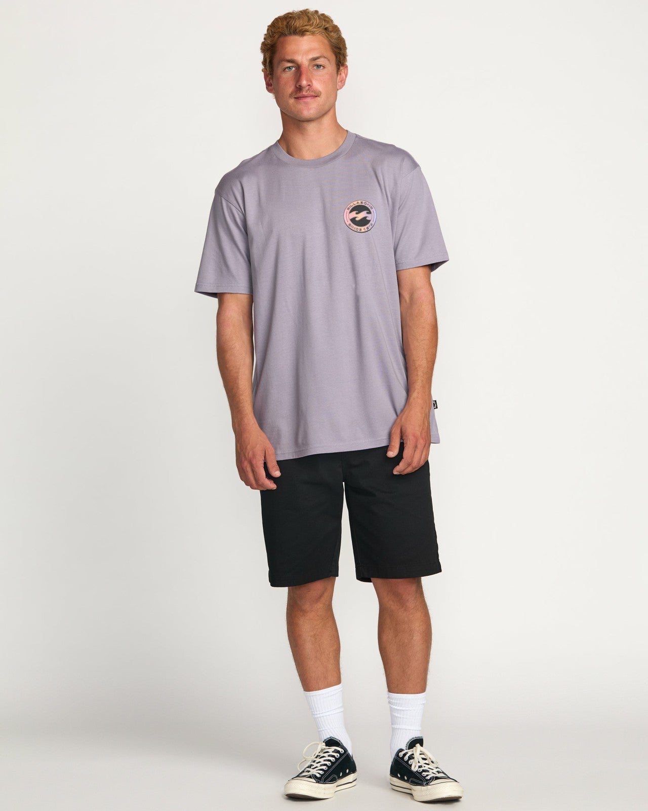 Hollow Premium Tee | Light Purple Billabong