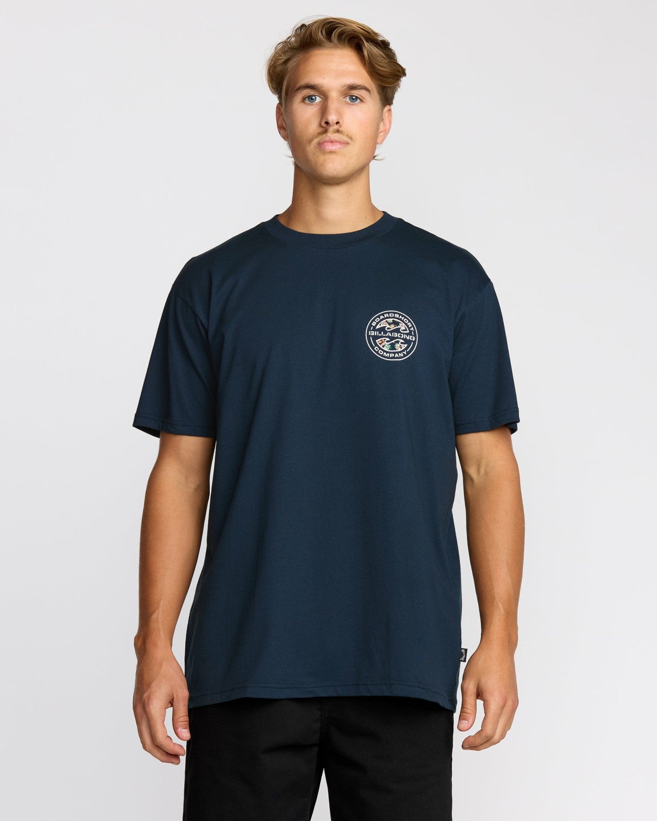 Hollow Premium Short Sleeve T-Shirt | Navy Billabong