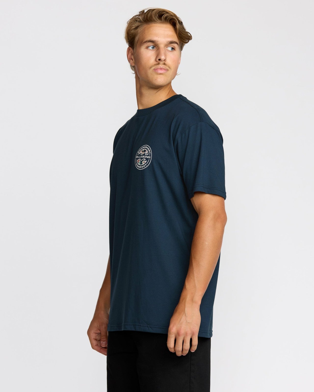 Hollow Premium Short Sleeve T-Shirt | Navy Billabong