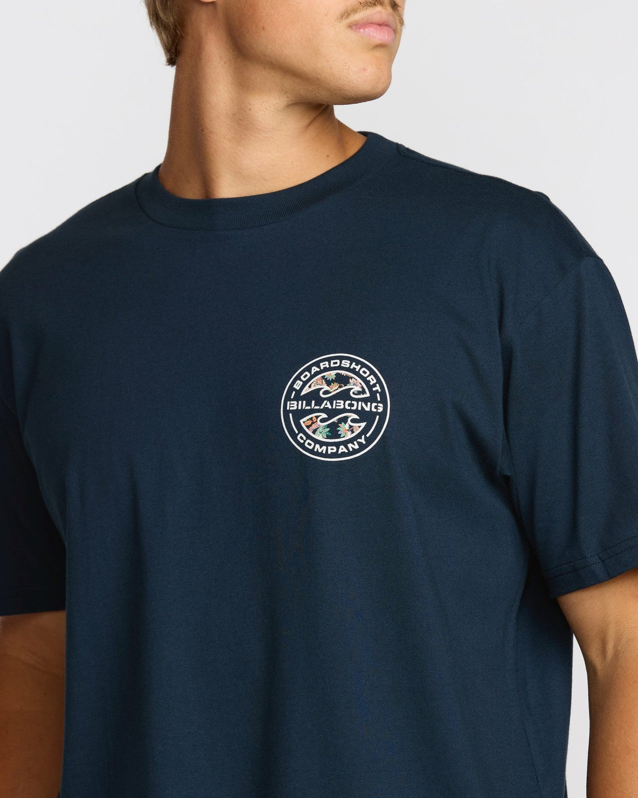 Hollow Premium Short Sleeve T-Shirt | Navy Billabong